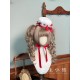 Twin Bears Take A Bite Of Cake White&Red JSK and Salopette(2nd Pre-Order/Full Payment Without Shipping)